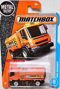 【中古】【輸入品・未使用】Matchbox 2017 MBX アドベンチャーシティ MBX Swisher (ストリートスイーパー) 16/125 オレンジ|ムジカ&フェリーチェ店