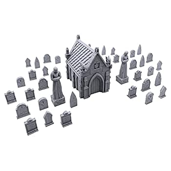 【中古】【輸入品・未使用】EnderToys Mausoleum Graveyard Scene%ｶﾝﾏ% 1/72 (28mmスケール) 3Dプリント ミニチュア 地形風景 プラモデルキット 戦争ゲーム用