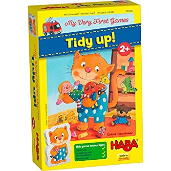 【中古】【輸入品・未使用】HABA My Very First Games Tidy Up! - 協力整理ゲーム 対象年齢2歳以上 (ドイツ製)