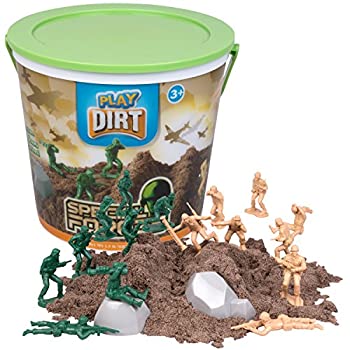 【中古】【輸入品・未使用】Special Forces再生汚れバケット( 1.5?LB )???Unique Kinetic dirt-like Sand for Burying取りかかるand fun???Includes 16?Army Soldiersと2?Ro｜ムジカ＆フェリーチェ店 18,147円