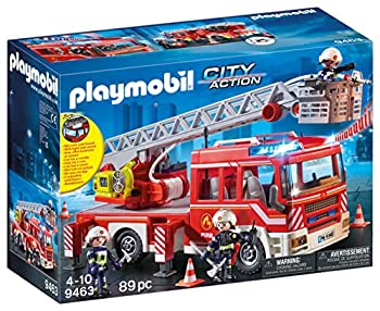 【中古】【輸入品・未使用】Playmobil Fire Truck with Ladder｜ムジカ＆フェリーチェ店