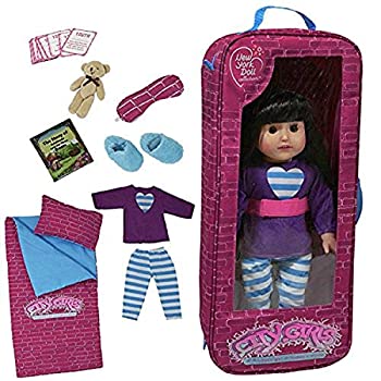 【中古】【輸入品・未使用】The New York Doll Collection 寝間着 寝具 トラベルバッグ 1ピースセット 9つのアクセサリー付き 18インチ/46cmのアメリカンガールドールにフィ 45,169円
