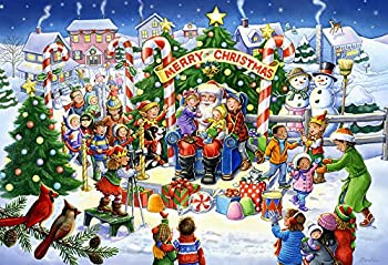 【中古】【輸入品・未使用】Smile for Santa Kid 'sジグソーパズル100ピース｜ムジカ＆フェリーチェ店
