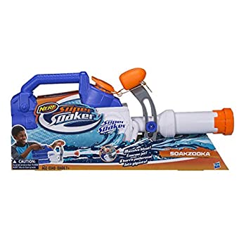【中古】【輸入品・未使用】NERF Super Soaker Soakzooka Blaster ナーフスーパーソーヤーソークヅーカブラスター水鉄砲 [並行輸入品]