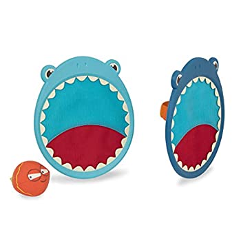【中古】【輸入品・未使用】B. toys キャッチボールセット サメさんのミット お魚ボール 子供用スポーツトイ 外遊び 3歳~ 正規品|ムジカ&フェリーチェ店