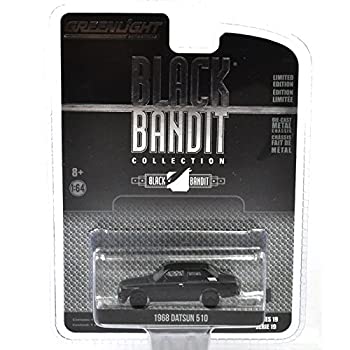 【中古】【輸入品・未使用】GREENLIGHT 1:64SCALE BLACK BANDIT COLLECTION 19 %ﾀﾞﾌﾞﾙｸｫｰﾃ%1968 DATSUN 510 グリーンライト 1：64スケール　ブラックバンディット1968 ダッ