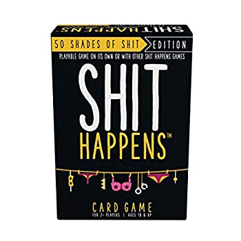 【中古】【輸入品・未使用】ゲーム 大人用 Play Shit Happens: 50 Shades of Shit 大人用パーティーゲーム ブラック