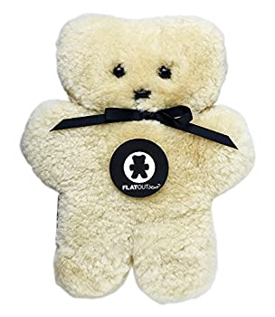 【中古】【輸入品・未使用】FLATOUTbear ハニー 100%オーストラリアシープスキン テディベア