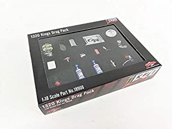 【中古】【インポート品・未当て嵌める】Accessory Pack 19 pieces for 1969 Chevrolet Camaro 1320 Drag Kings 1/18 Diecast Replica by GMP おもちゃ-その他
