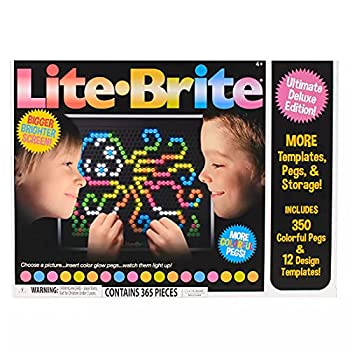 【中古】【輸入品・未使用】LITE Brite マジックスクリーン ライトブライト 子供用 ライトアート玩具 特典セット