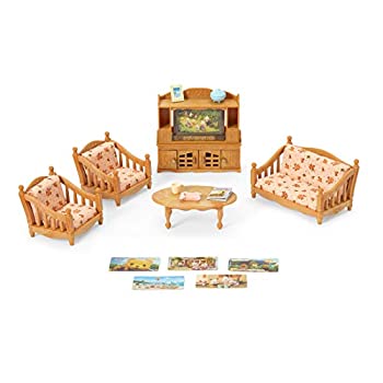 【中古】【輸入品・未使用】Calico Critters Comfy Living Room Set カリコクリスタル快適なリビングルームセット [並行輸入品]
