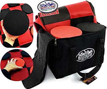 【中古】【輸入品・未使用】Matty's Toy Stop Deluxe Giant Checkers (Indoor/Outdoor) Game with 15cm Foam Discs%ｶﾝﾏ% 120cm (1.2m x 1.2m) Game Mat and Storage Bag
