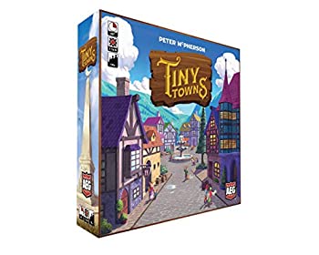 【中古】【輸入品・未使用】Tiny Towns: オリジナル(AEG07053) プレイ時間1~60分 戦略ボードゲーム 対象年齢14歳以上 賢い計画と繁栄の街を建設