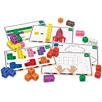 【中古】【輸入品・未使用】MathLinkシリーズ 算数アクティビティセット キューブ ブロック 115個入り LER4286 正規品｜ムジカ＆フェリーチェ店