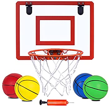 【中古】【輸入品・未使用】Indoor Mini Basketball Hoop and Balls 16%ﾀﾞﾌﾞﾙｸｫｰﾃ%x12 - Basketball Hoop for Door Set - Indoor Mini Basketball Game for Kids｜ムジカ＆フェリーチェ店