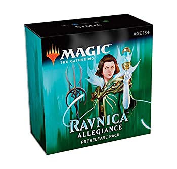 【中古】【輸入品・未使用】Magic The Gathering: Ravnica Allegiance Prerelease Pack Simic (Pre-Pelease Promo + 6 Boosters + d20 Spindown Counter) Kit|ムジカ&フェリーチェ店