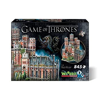 【中古】【輸入品・未使用】Roter Bergfried / The Red Keep - Game of Thrones. Puzzle 845 Teile: 3D-PUZZLE｜ムジカ＆フェリーチェ店