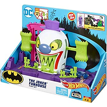 【中古】【輸入品・未使用】Hot Wheels City DC Comics The Joker Funhouse ホットウィールズシティDCコミックスジョーカーファンハウスプレイセット [並行輸入品]｜ムジカ＆フェリーチェ店
