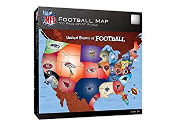 新品 未使用 クリスマスプレゼント 中古 輸入品 未使用 Nfl Usa 500pc Puzzle Map 500ピースパズルマップボードゲーム英語版 並行輸入品 ムジカ フェリーチェ市場店 ジグソーパズル Soditru Vn