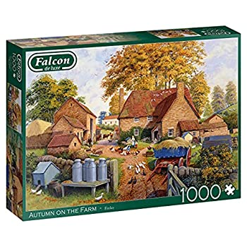 【中古】【輸入品・未使用】2020 - 秋 オン ザ ファーム 1000ピース ジグソーパズル
