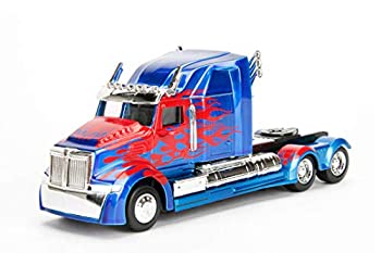 【中古】【輸入品・未使用】トランスフォーマー/最後の騎士王 2017 ジェイダトイズ メタルズ 1/32スケール ダイキャストビークル オプティマスプライム / TRANSFORMERS MOVI