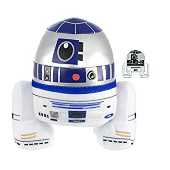 【中古】【輸入品・未使用】Underground Toys スターウォーズ R2-D2 様式化された7インチぬいぐるみ エナメルピン付き|ムジカ&フェリーチェ店