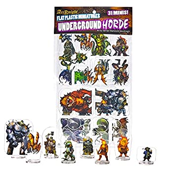 【中古】【輸入品・未使用】Arcknight フラットプラスチックミニチュア：アンダーグラウンドホード｜ムジカ＆フェリーチェ店 12,644円