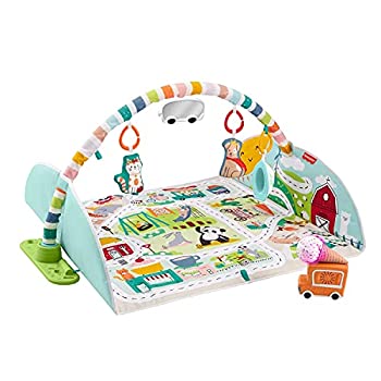 【中古】【インポート品・未当て嵌める】フィッシャー必要経費(fisher price) 3WAY! 遊べる軍用地図つや消しに変身もの言う花体育館 【0カ月~】【知育手あそび】【布手あそび】GJD41
