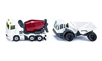 【中古】【輸入品・未使用】＜ボーネルンド＞ Siku（ジク）社輸入ミニカー 1692 ミキサー車＆ダンプカーセット