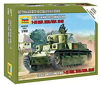 【中古】【輸入品・未使用】ズベズダ 1/100 ソビエト軍 T-28 中戦車 プラモデル ZV6247｜ムジカ＆フェリーチェ店 16,900円