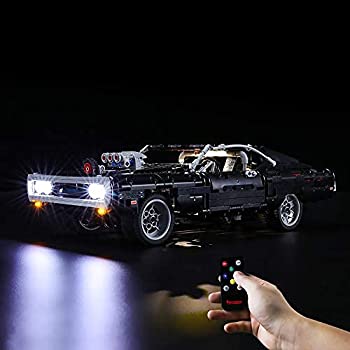 【中古】【輸入品・未使用】テクニックワイルド・スピード ドムのダッジ・チャージャー用BRIKSMAX LEDライトキット - レゴ 42111と互換性(レゴセットは含まれていません)|ムジカ&フェリーチェ店
