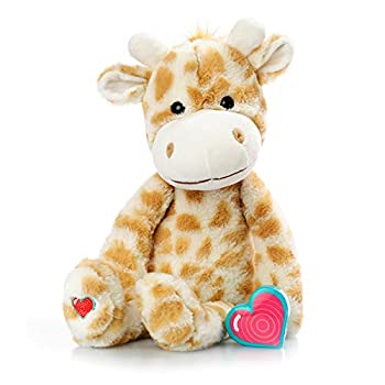 【中古】【輸入品・未使用】My Baby\'s Heartbeat Bear 記録可能 ぬいぐるみ 20秒 ハート ボイスレコーダー 超音波 甘いメッセージ再生 ママからビー キリン