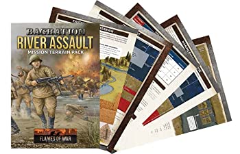 【中古】【輸入品・未使用】Flames of War 後期戦争:バグレーションリバーアサルトミッションテレインパック (FW266A)｜ムジカ＆フェリーチェ店