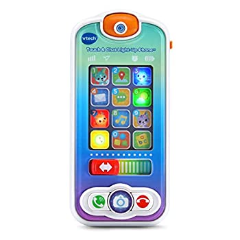 【中古】【輸入品・未使用】VTech タッチ&チャットライトアップ電話