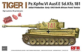 【中古】【輸入品・未使用】ライフィールドモデル 1/35 ドイツ陸軍 タイガー1 重戦車 極初期型 1943年前期 プラモデル RFM5001U|ムジカ&フェリーチェ店