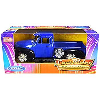 【中古】【輸入品・未使用】1953 Chevrolet 3100 Pickup Truck Blue and Black Low Rider Collection 1/24 Diecast Model Car by Welly%ﾀﾞﾌﾞﾙｸｫｰﾃ%%ﾀﾞﾌﾞﾙｸｫｰﾃ%%ﾀﾞﾌﾞﾙｸｫｰﾃ%｜ムジカ＆フェリーチェ店