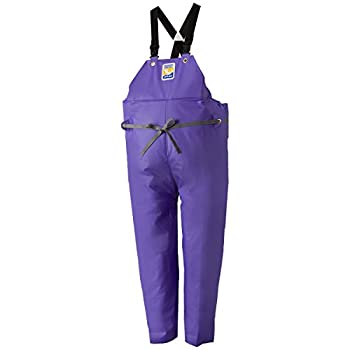 【中古】ロゴス 産業用レインウェア マリンエクセル 胸当付ズボン膝当て付(サスペンダー式) 12063932 パープル L