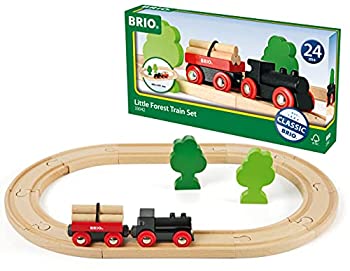 【未当て嵌める】【中古】BRIO ( ブリオ ) 小さな森の基本理念軌跡仕掛ける [全18天下太平] 客体馬齢 2歳~ ( 路面電車 手あそび 木製 軌跡 ) 33042
