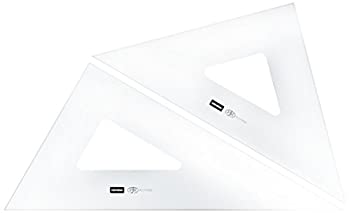 【未当て嵌める】【中古】ウチダ ３角形御定まり 30cm×2粍 面取り 1-809-3021