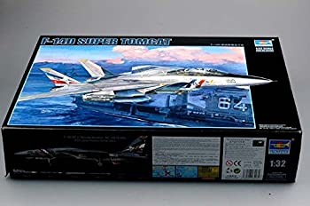 【中古-非常に良い】トランペッター 1/32 F-14D スーパートムキャット 03203 プラモデル|ムジカ&フェリーチェ店