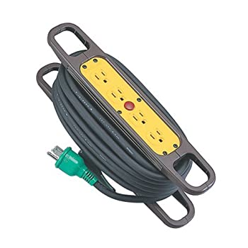 【未使用】【中古】日動 ハンドリール 10M アース付 黒 HR-E104F
