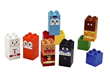 【中古-非常に良い】BlockLabo ブロックラボ アンパンマン アンパンマンとおともだちブロックセット