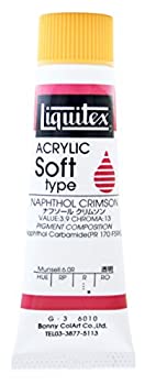 【中古-非常に良い】リキテックス アクリル絵具 リキテックスカラー ソフトタイプ ナフソールクリムソン 6010 20ml(6号)