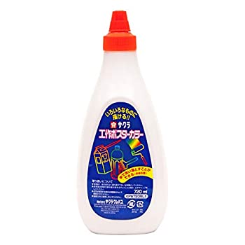 【未当て嵌める】【中古】櫻クレパス えの具 生み出すことテンペラ 720ml しろ KPW720ML#50