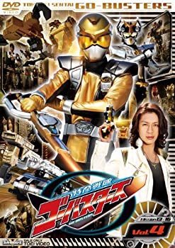 【未使用】【中古】スーパー戦隊シリーズ 特命戦隊ゴーバスターズ VOL.4【DVD】
