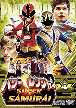 【未使用】【中古】パワーレンジャー SUPER SAMURAI VOL.4 [DVD]