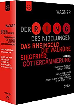 【未使用】【中古】ワーグナー 『ニーベルングの指環』全曲 ツァグロゼク&シュトゥットガルト州立歌劇場 [4 Blu-ray] [Import]
