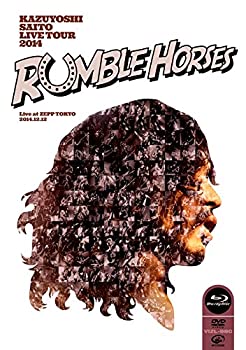 【未使用】【中古】KAZUYOSHI SAITO LIVE TOUR 2014 “RUMBLE HORSES%ﾀﾞﾌﾞﾙｸｫｰﾃ%Live at ZEPP TOKYO 2014.12.12 (Blu-ray初回盤)