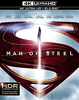 【未使用】マン・オブ・スティール 〈4K ULTRA HD&ブルーレイセット〉(2枚組) [Blu-ray]
