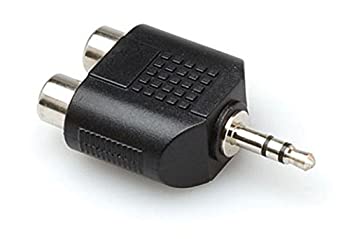 【未使用】【中古】Hosa GRM-193 RCAメス×2-ステレオミニオス 変換アダプター